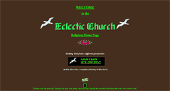 Desktop Screenshot of eclecticchurch.org